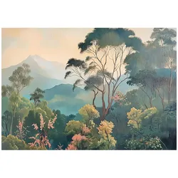 FOTOTAPETE Dschungel Natur Tapete Wohnzimmer Schlafzimmer 300x210