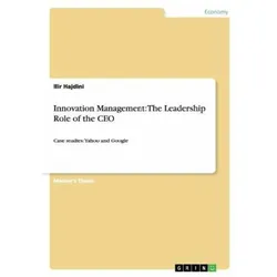 Innovation Management: The Leadership Role of the CEO, Schulbücher von Ilir Hajdini