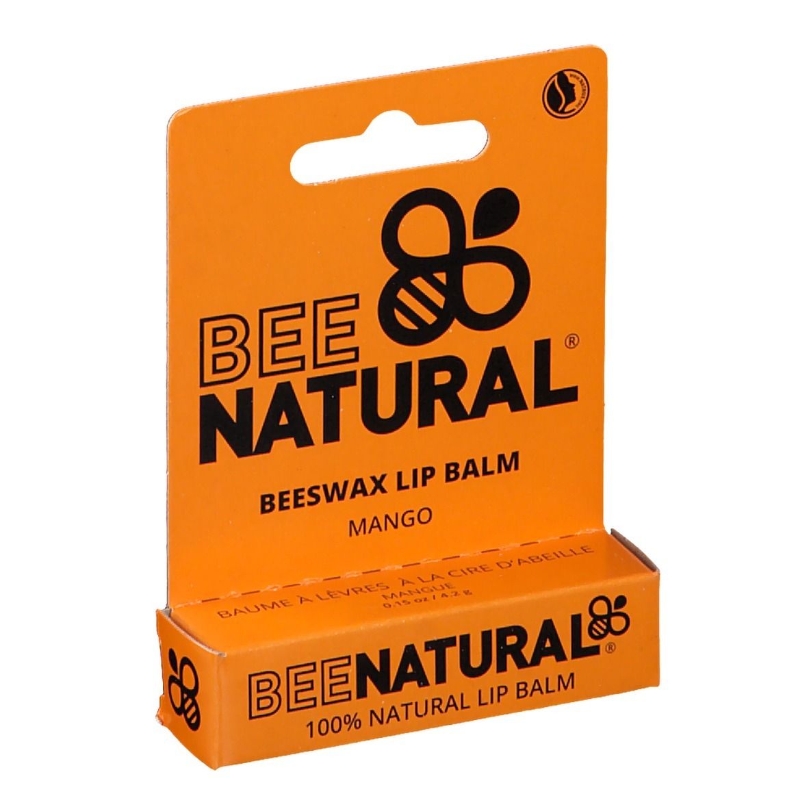 BEE Natural Lip Balm Mango 4,2 g Stifte