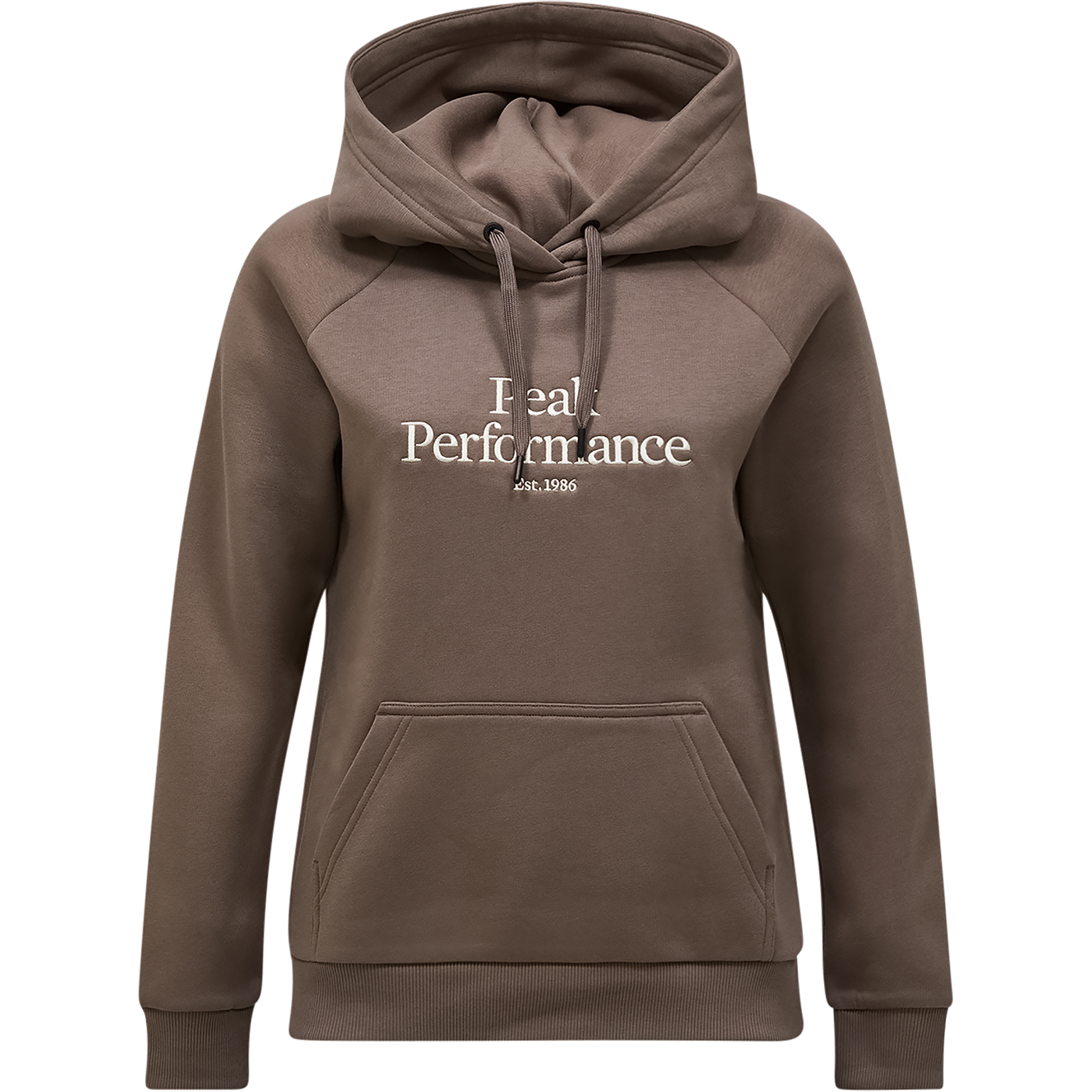Peak Performance Original Damen Hoodies braun Größe XS Lifestyle