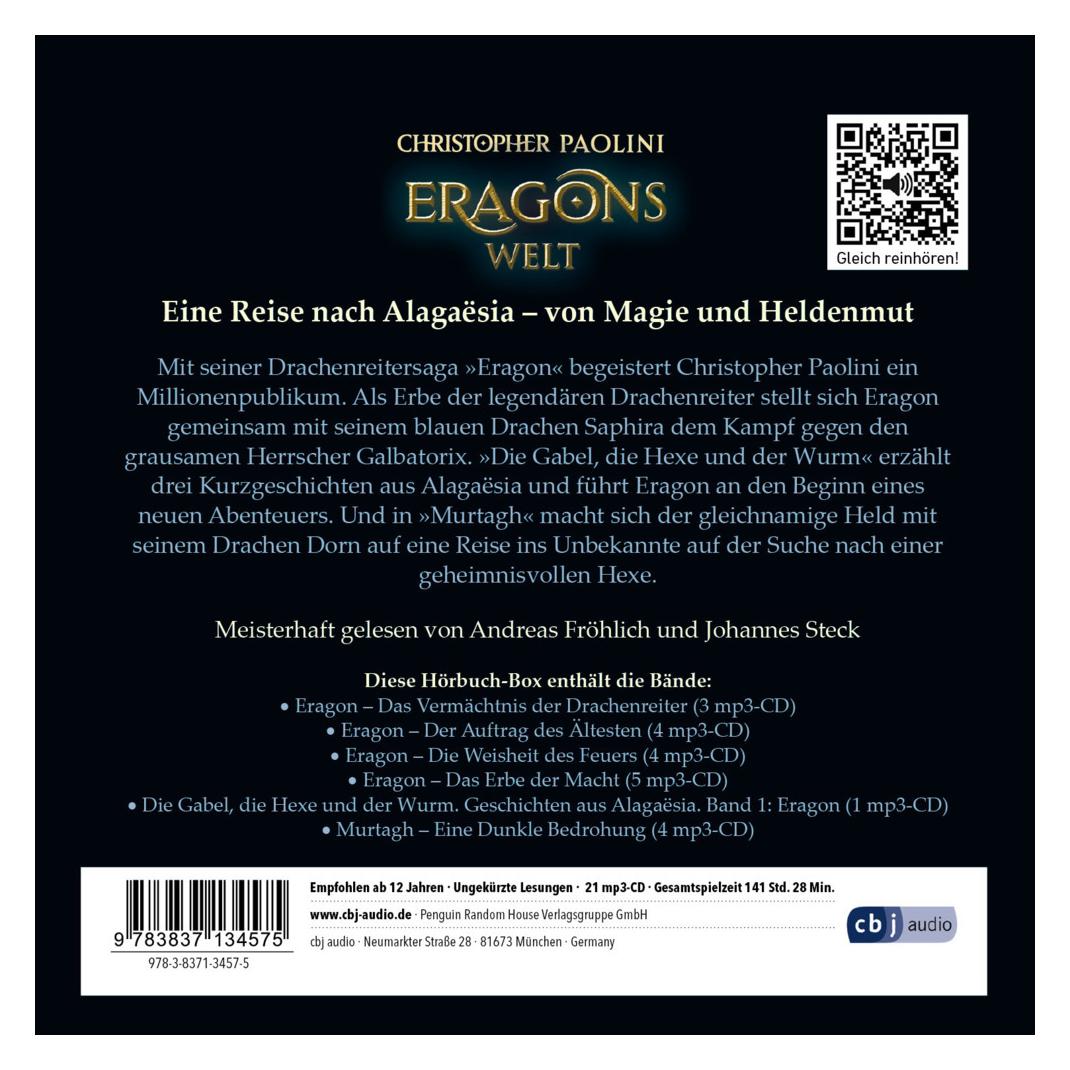 CBJ Eragons Welt - Das Vermächtnis der Drachenreiter - Der Auftrag des Ältesten - Die Weisheit des Feuer (Christopher Paolini, Deutsch) (45121432)