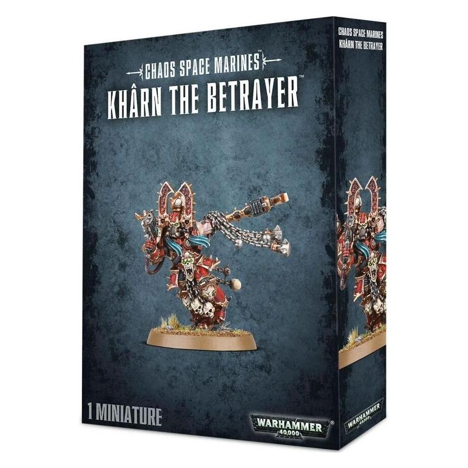Games Workshop Chaos Space Marines - Khârn The Betrayer (Kunststoff) (43-25)