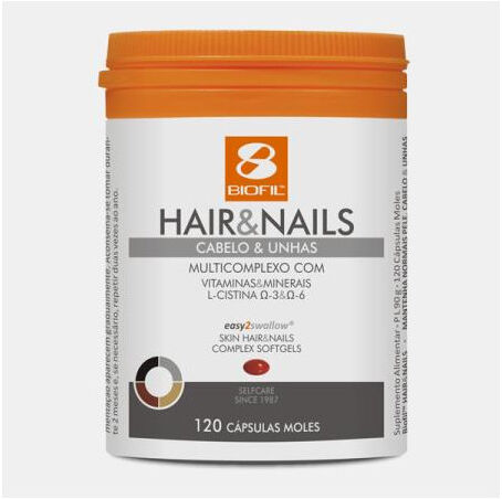 BIOFIL HAIR & NAILS 120 CAPSULAS