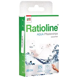 Ratioline aqua Pflasterstrips in 2 Größe 20 St