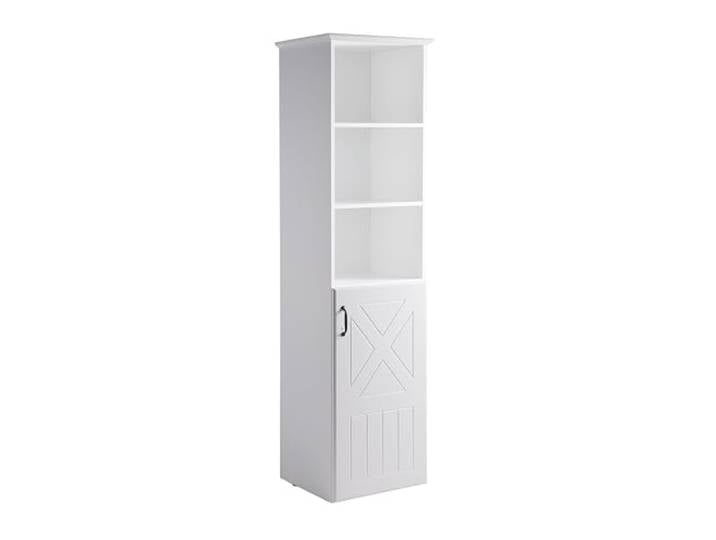 roba Standregal 'Constantin', weiß, Holzregal für Kinderzimmer, Soft Close-Technik, Baby/Kindermöbel