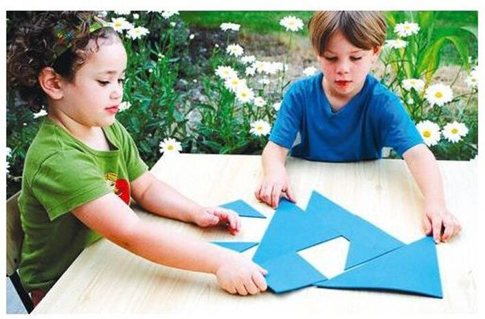 Kiddicraft MAXI TANGRAM en mousse 5mm - Oz international