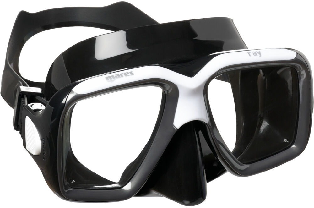 Mares mask ray gafas snorkel Negro (UNICA)