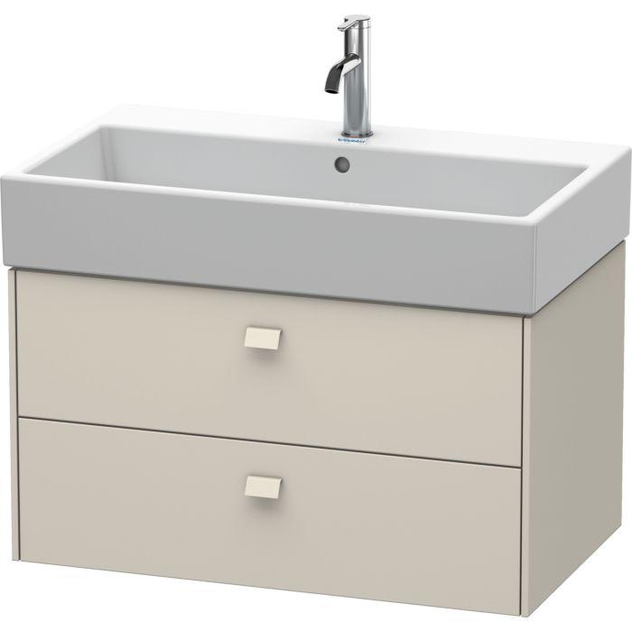 Duravit Brioso Waschtischunterbau BR415509191 784x459mm, Taupe, 2 Auszüge