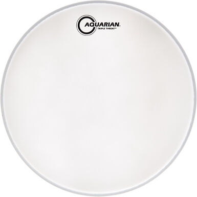 Aquarian "13" Triple Threat Snare Coated"