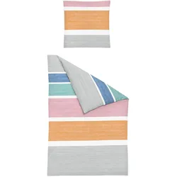 Bettwäsche Seersucker BUNT (BL 135x200 cm) - bunt - BL 135x200 cm