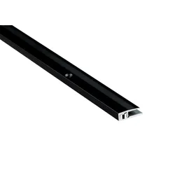 ter Hürne Leisten Abschlussprofil Schwarz Typ ABS 037 900x1x20 mm