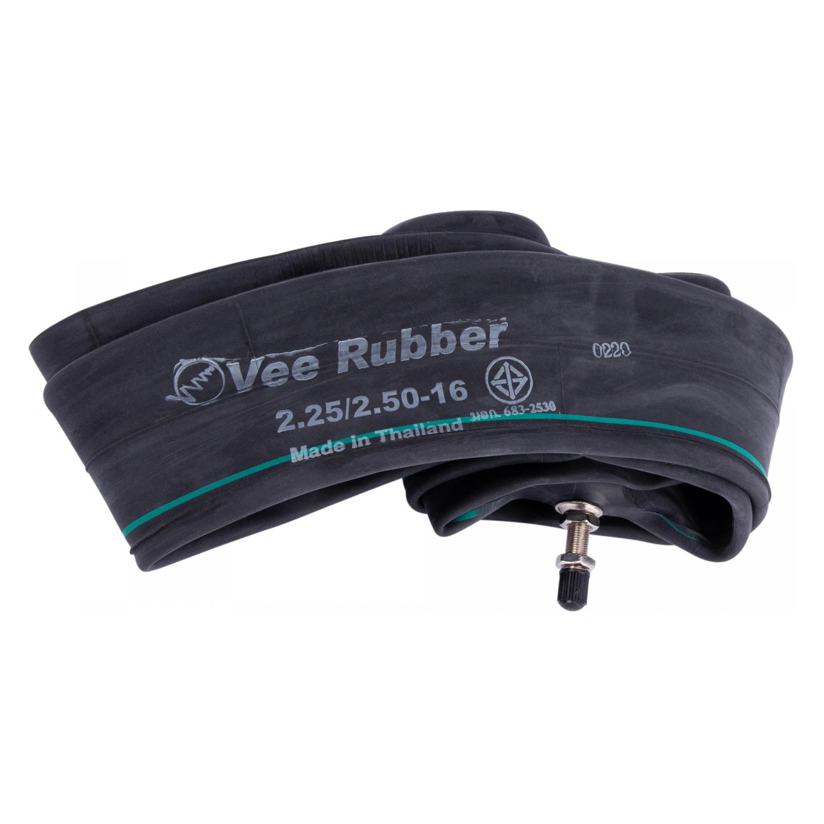 VeeRubber Vee Rubber Schlauch 16 Zoll 2.25-16 auch 2.50-16, Ventil TR4 (16") (2.25/2.50-16 TR4)