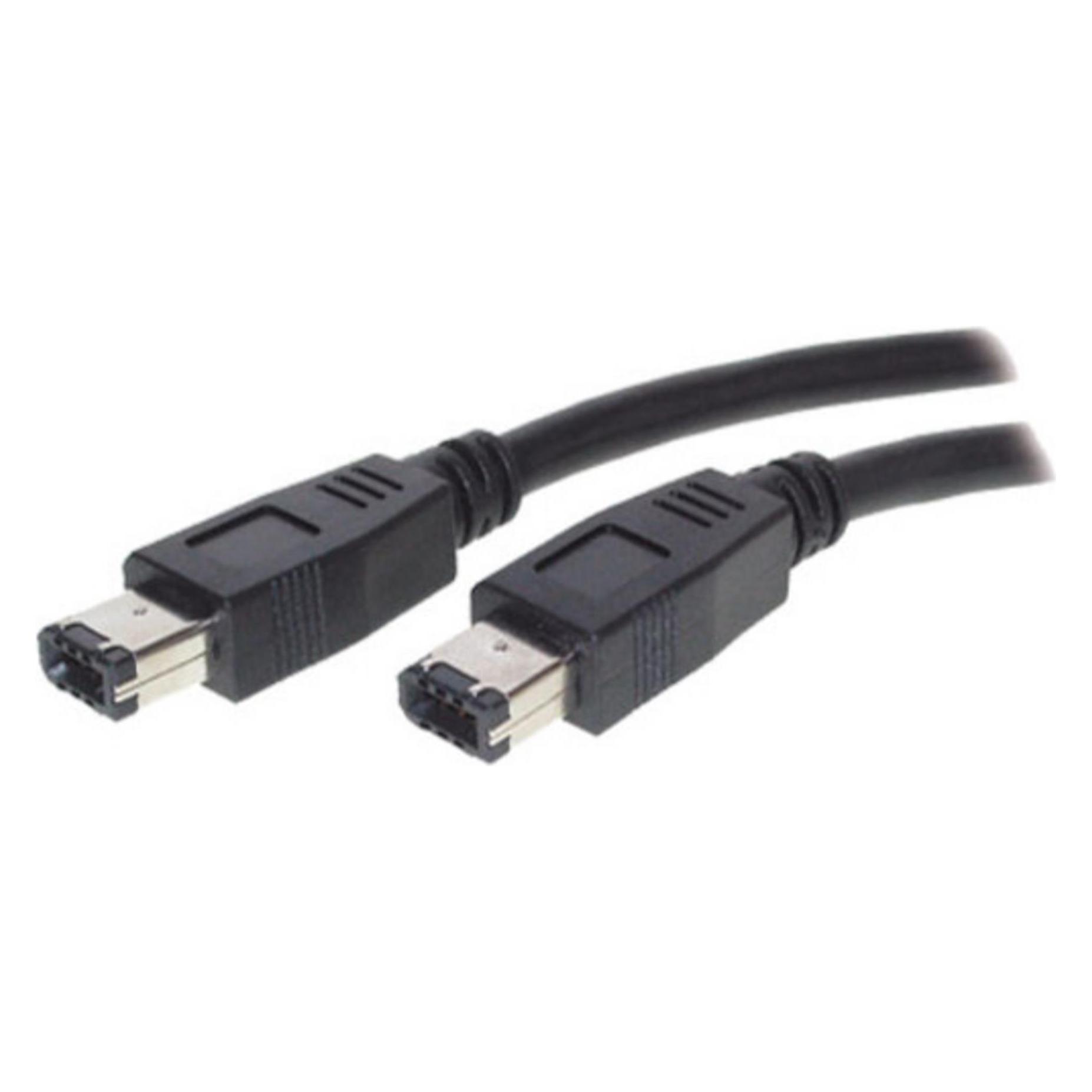 Shiverpeaks S/CONN maximum connectivity FireWire-Anschlusskabel, IEEE 1394 Kabel, 6-pol Stecker auf 6-pol Stecke (3 m, FireWire) (77203)
