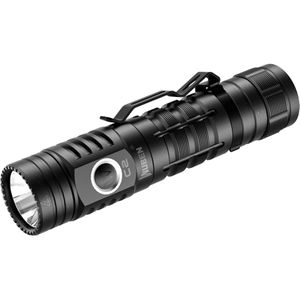 Wuben Taschenlampe C2, LED, aufladbar, 2.000 Lumen, 12,8 cm, wasserdicht