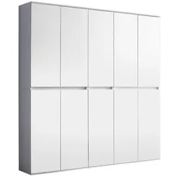 Ebuy24, Kleiderschrank, Kleiderschrank Minor (185 x 34 x 191 cm)