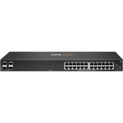 HPE Aruba CX 6100 (28 Ports), Netzwerk Switch, Schwarz