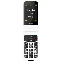 Bea-Fon SL645pro LTE schwarz-weiss (2.40", 1.30 Mpx), Tastenhandy, Weiss, Schwarz