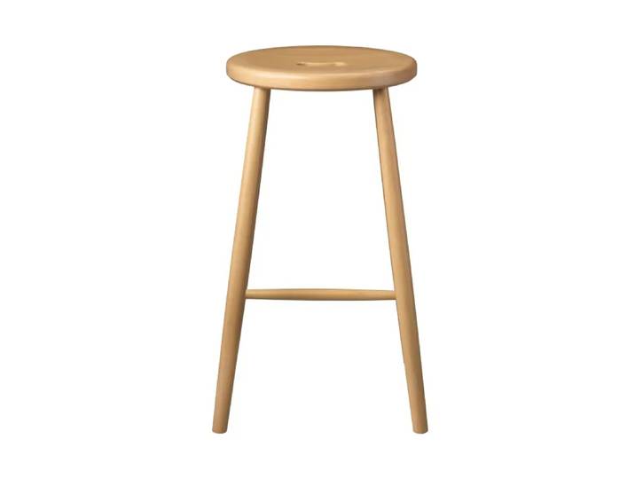 FDB Møbler J27C Counter Barhocker Beech nature lacquered