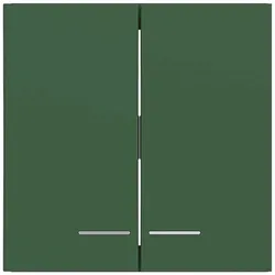 Hager WAW2031C10 Wippe 2fach, klare Linse, A.x/C.x, forest, matt