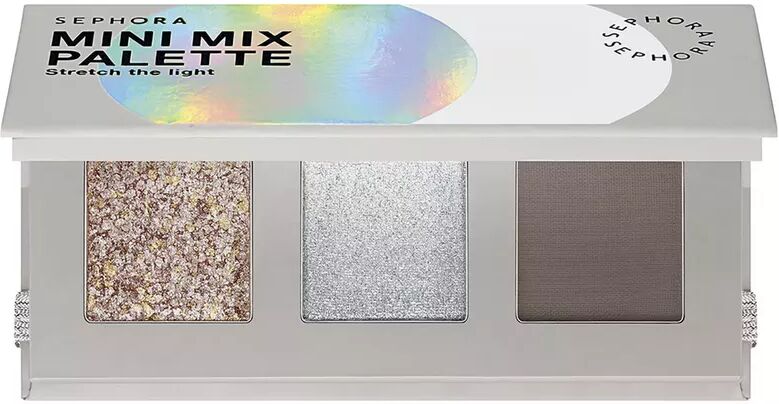 SEPHORA - Mini Mix Palette - Mini-Lidschattenpalette, 1 Stück, Silver dust