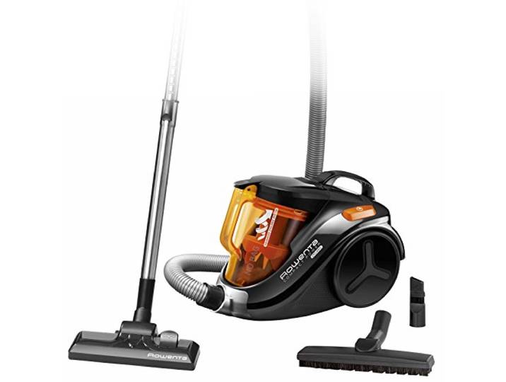 Rowenta\, Aspirateur Sans Sac\, Puissant\, 750 W\, 1\,5 L\, Accessoire Spécial Parquet\, Compact Power Cyclonic Parquet RO3753EA