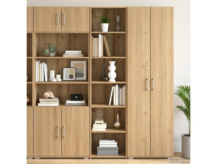 vidaXL Sideboard Artisan-Eiche 45 x 41 x 185 cm Holzwerkstoff