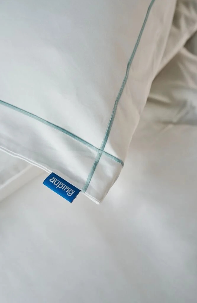 Auping Classic Kussensloop voor volwassenen wit blauw