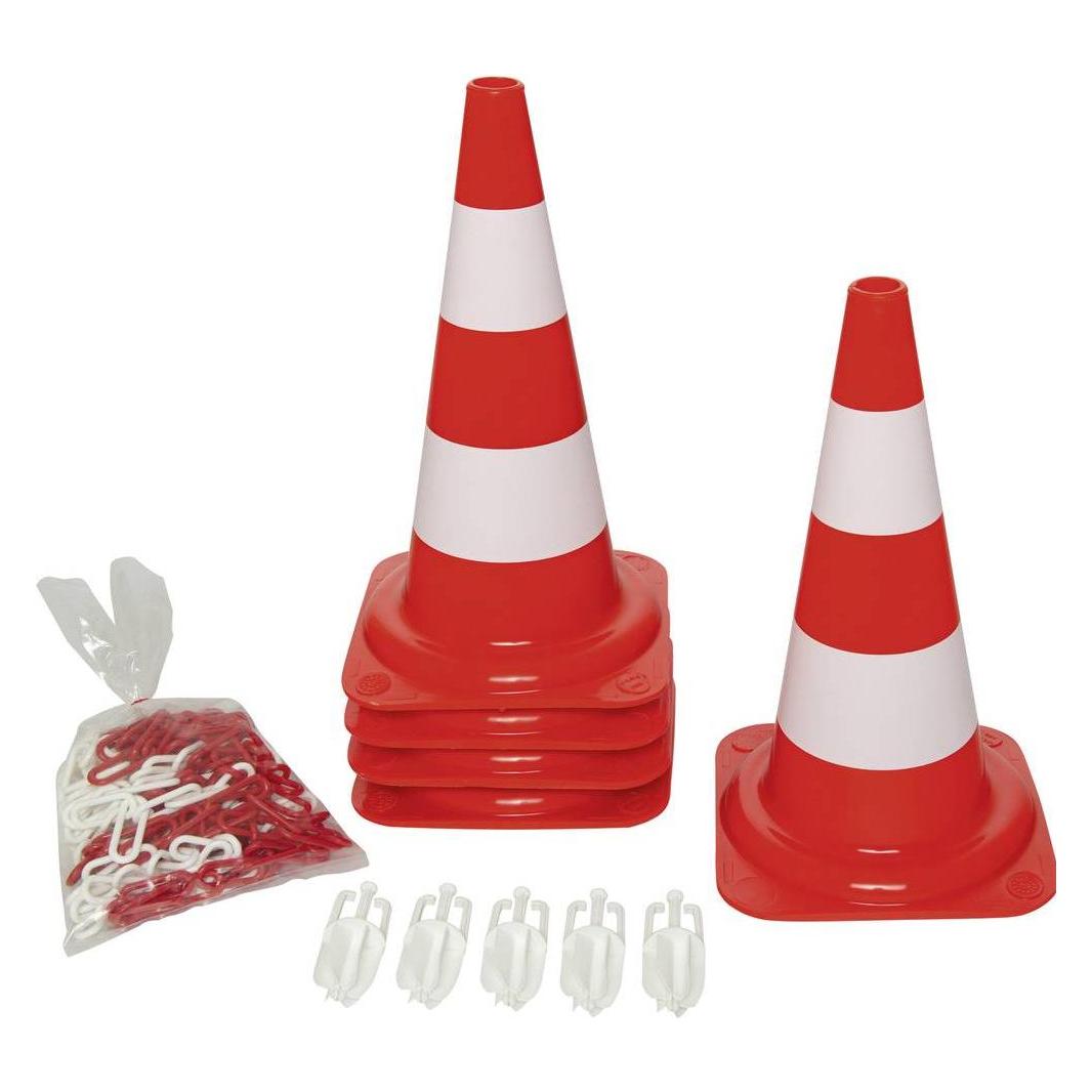 Moravia Tagesleuchtende Leitkegel-Set, 500 mm Schnell und einfach aufzubauen (353.22.257)