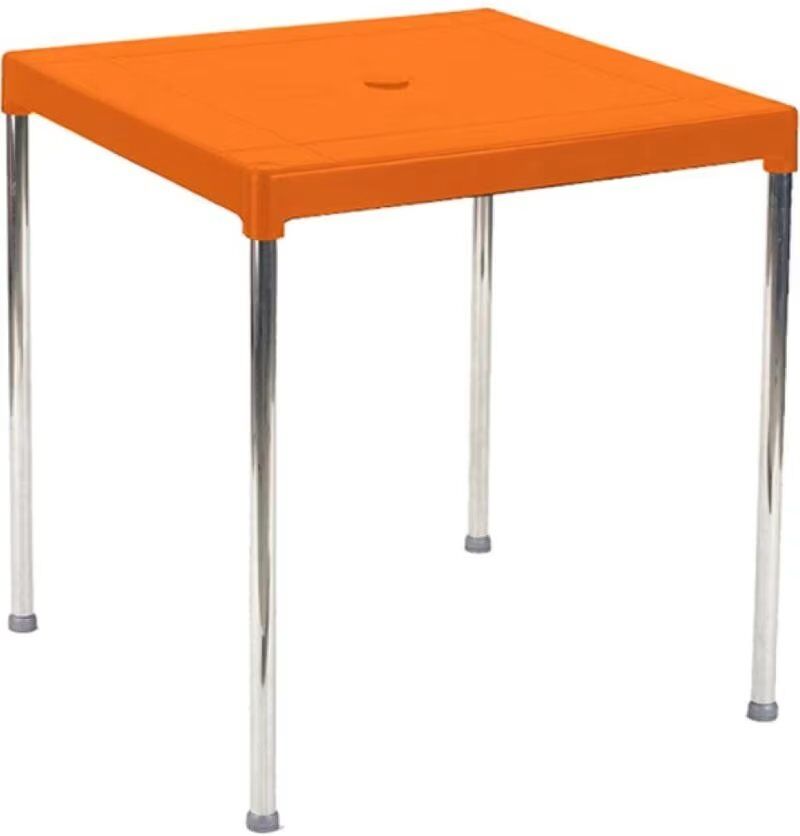 Mesa Garden Life Cuadrada Para Jardín Y Exterior Naranja Talla Única Unisex