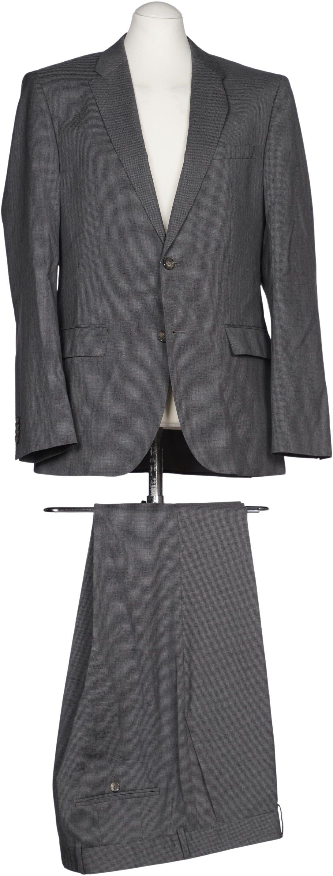 Tommy Hilfiger Tailored Herren Anzug, Grau, Gr. EU 50, Schurwolle / Viskose - Second Hand
