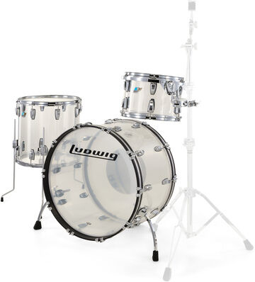 Ludwig Vistalite ProBeat Set Clear Transparent
