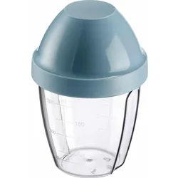 Westmark Mix- und Schüttelbecher Mix-Ei, 0,25 l, blau, 3089227B