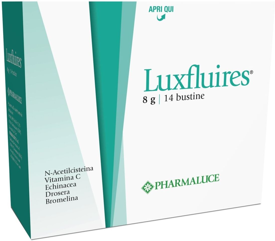 Pharmaluce LuxfluireS 14 bustine digestivo enzimi