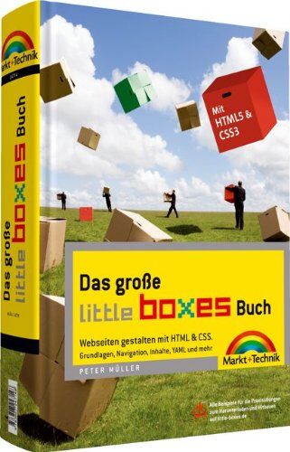Müller, Peter M. - Das große Little Boxes-Buch - Webseiten gestalten mit HTML & CSS. Grundlagen, Navigation, Inhalte, YAML und mehr. - Preis vom 10.10.2026 11:48:34 h