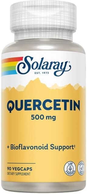 Solaray QUERCETINA 500mg 90 Cápsulas vegetais