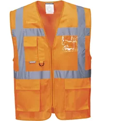 Mesh-Warnweste "ATHEN EXECUTIVE" Kl. 2 - M - Orange
