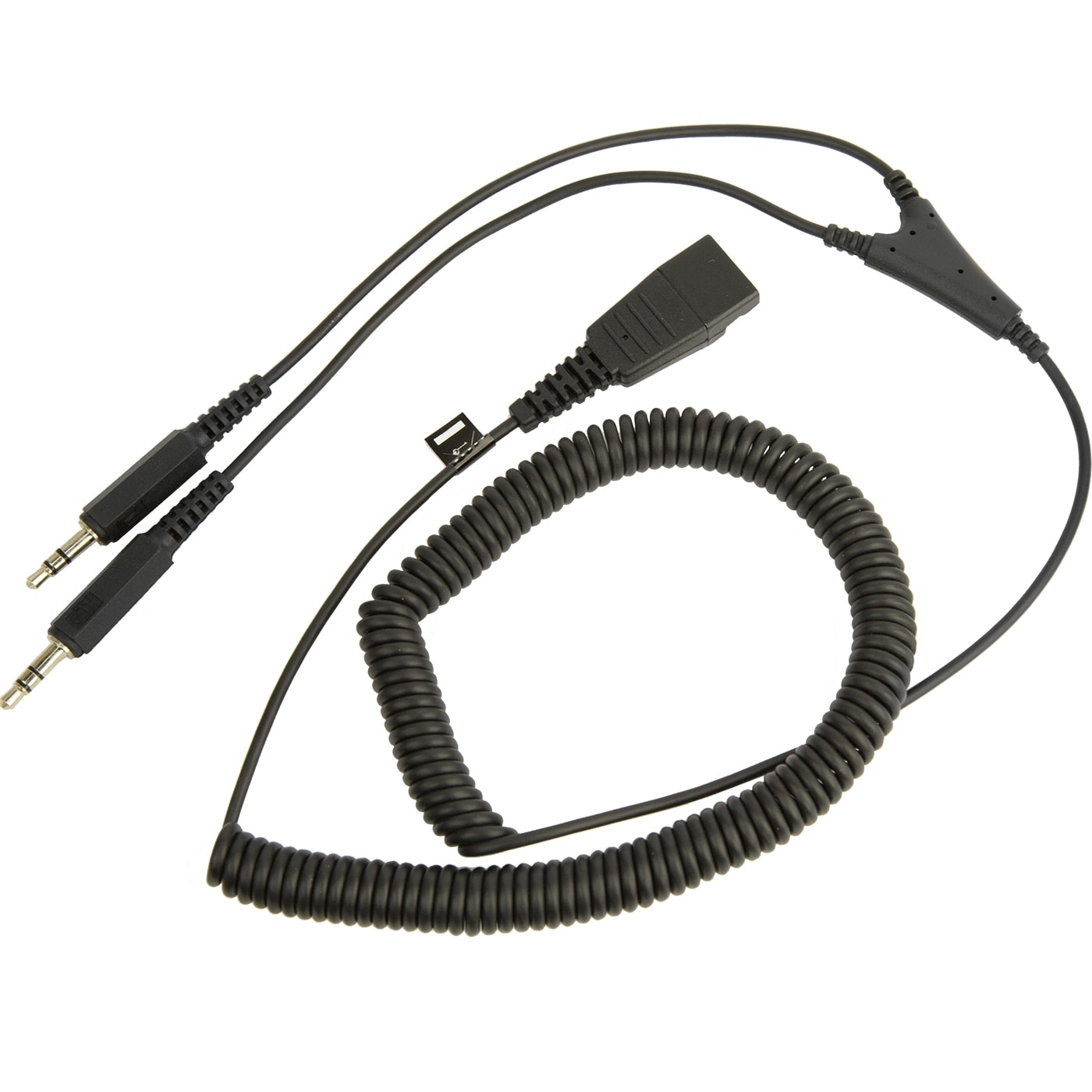 Jabra Anschlusskabel fuer PC QD 2x3.5mm 8734-599