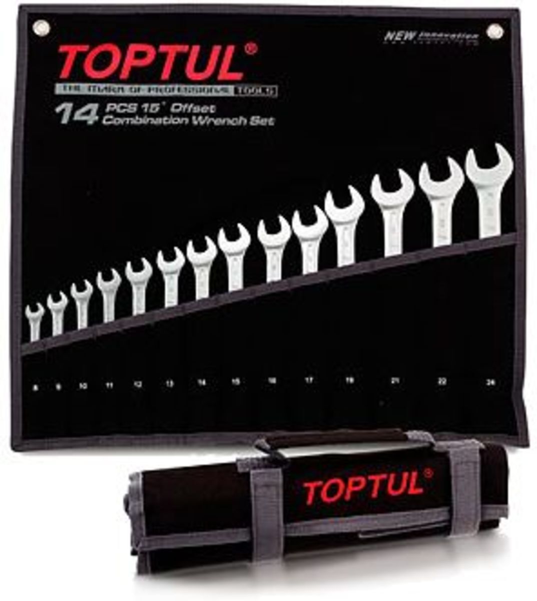 Maul-Ringschlüsselsatz TOPTUL GPAB1406