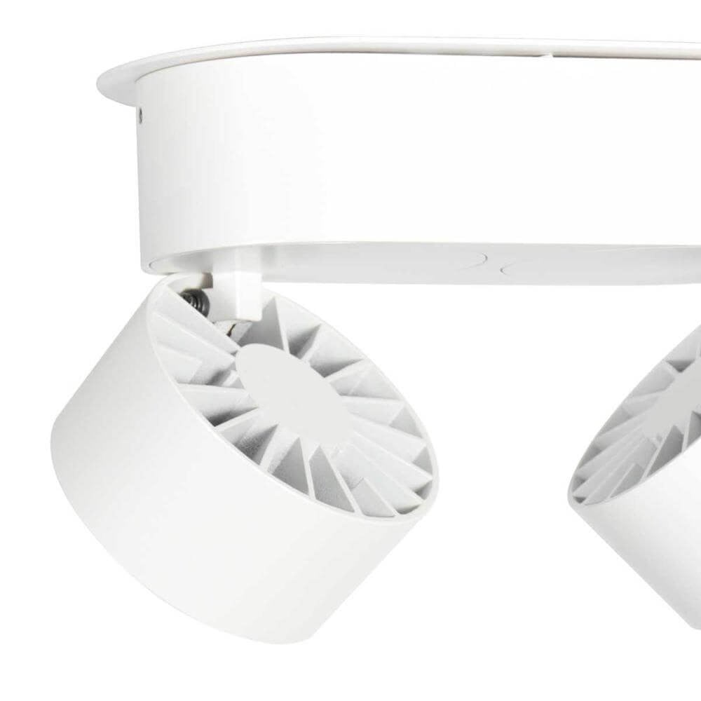 Steinhauer Fez 2-lichts plafondlamp - Zwart en Wit design - 2674W