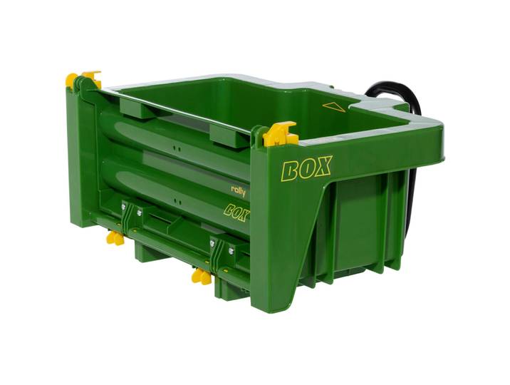 RollyBox John Deere Rolly Toys Grün Kunststoff - Farbe: Grün/ Gelb - Trettraktor