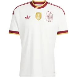adidas RFEF Spanien 2 Sterne Auswärtstrikot 2026 mit Weltmeisterbadge Herren KF4413 - off white L