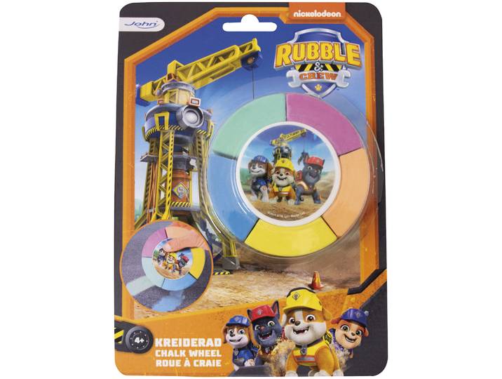 PAW Patrol Rubble & Crew Kreide 5 Farben, Zufallsauswahl