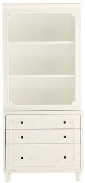 Desoto Chest of Drawers with Hutch with Shelves - Ballard Designs