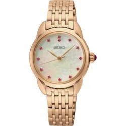 Seiko Conceptual Series Quarz CLASSIQUE" SUR564P1 Sonderangebot" - floral,PVD Beschichtung bicolor - 28,7mm