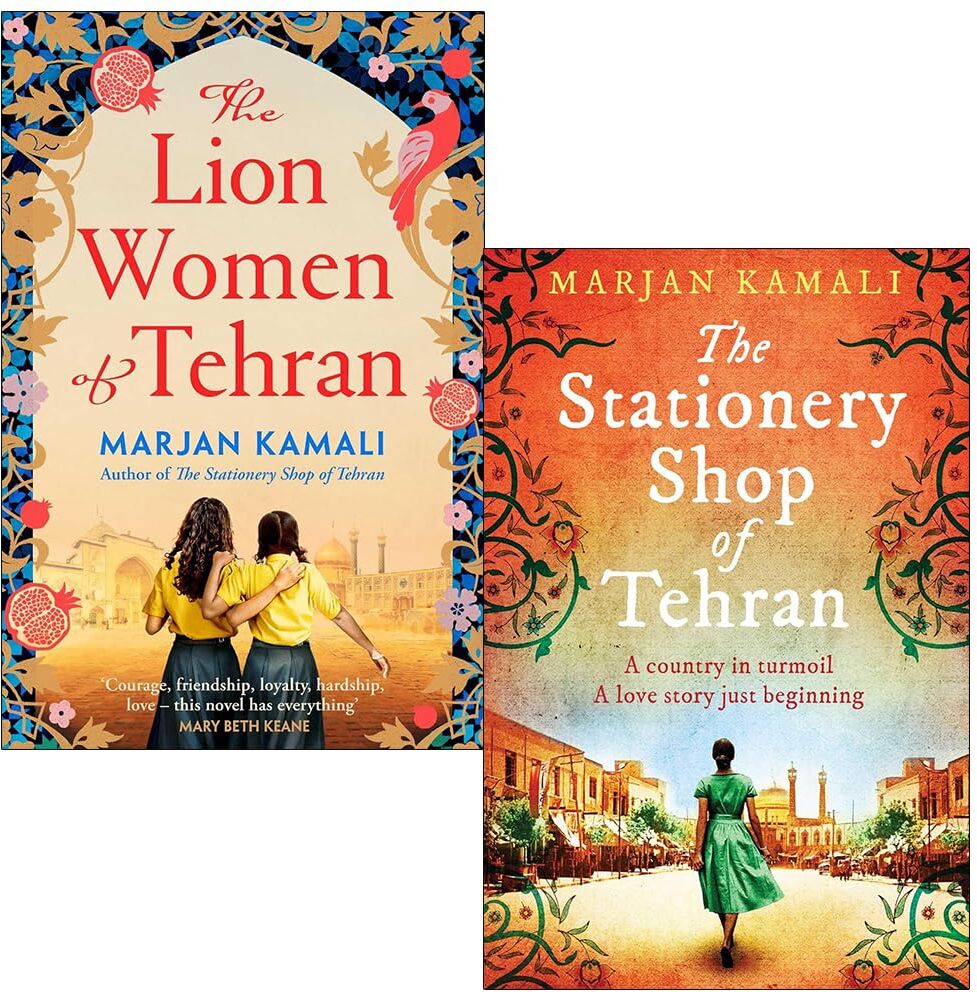 Simon and Schuster ltd Marjan Kamali Collection 2 Books Set (The Lion Women of Tehran and The Stationery Shop of Tehran)