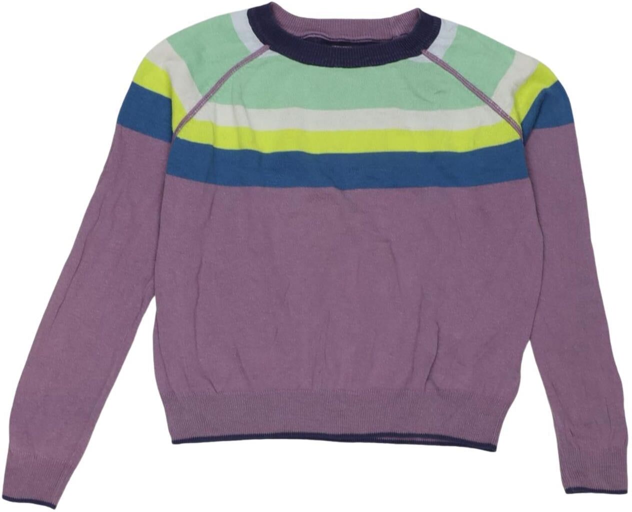 Mini Boden Mädchen Pullover, Mehrfarbig, Gr. EU 110 (US 5-6 Jahre), Baumwolle - Second Hand