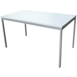 SZ Metall Arbeitstisch 80/80 cm grau, 80x80 cm
