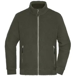 Sherpa Jacke "JN1862" - S - olive