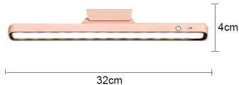 Uplifted Finds Desk Lamp LED USB Rechargeable Stepless Dimming Table Lamp pink