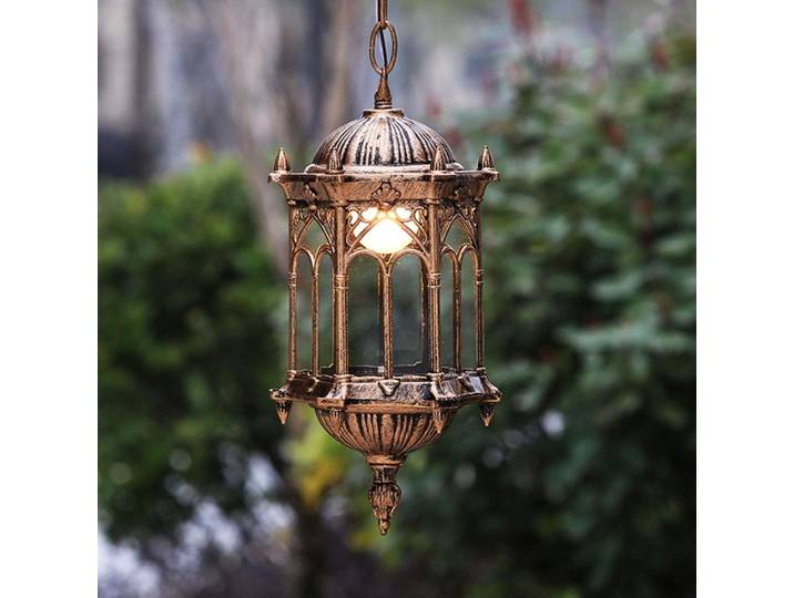 Couvercles et abat-jour antiques pour suspension extérieure, abat-jour en verre Vintage, accessoire de suspension décoratif (ampoule non incluse)